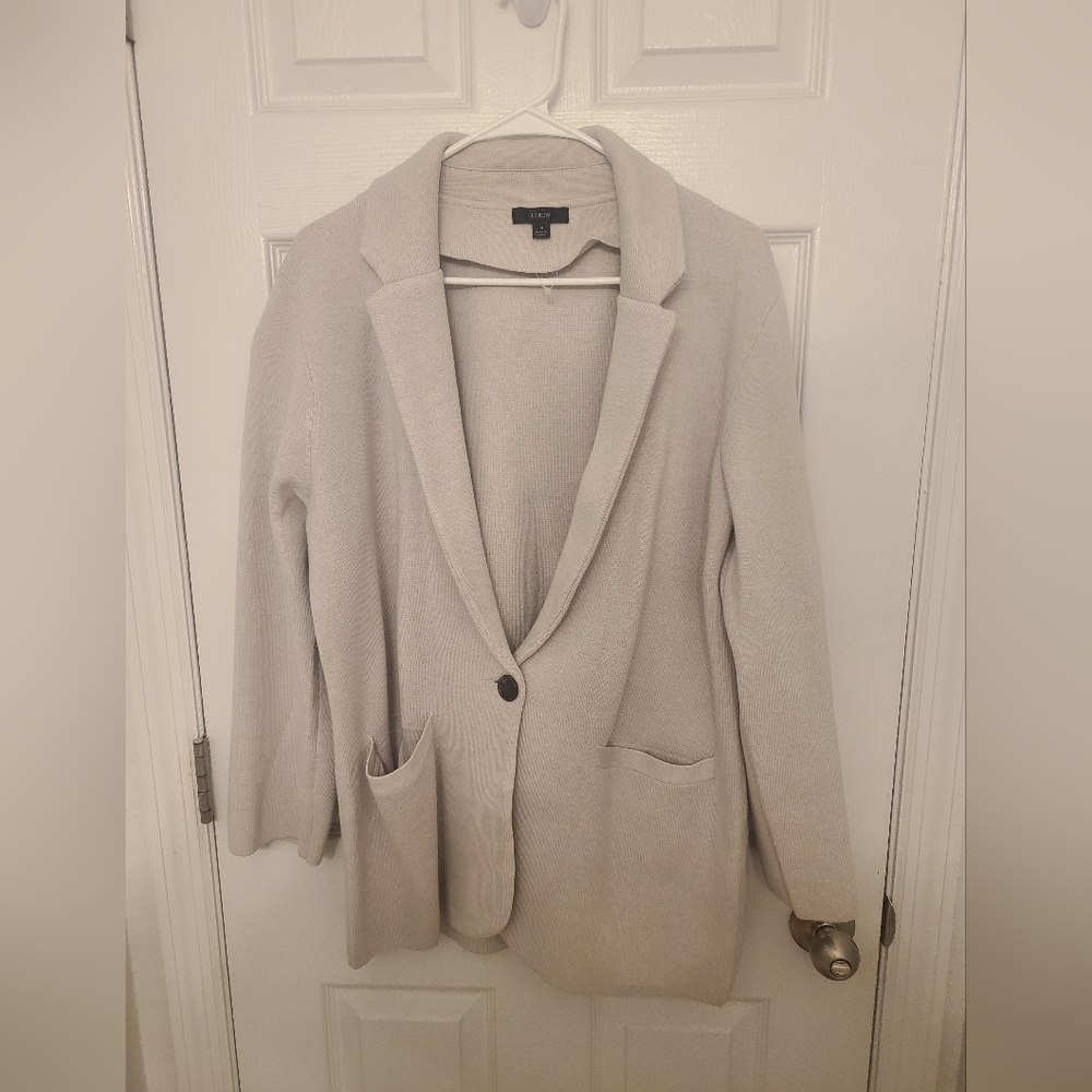 JCrew Cecile Relaxed Sweater Blazer